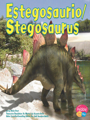 cover image of Estegosaurio/Stegosaurus